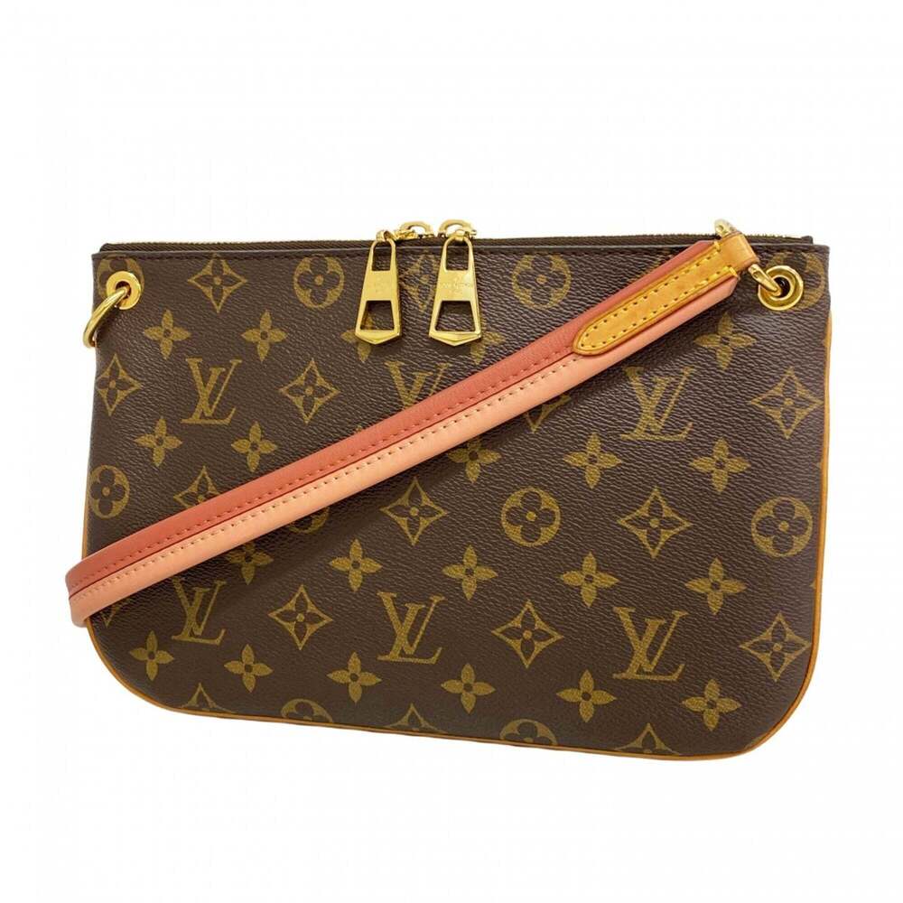 LOUIS VUITTON Brown Monogram Shoulder Bag - Picture 1 of 10